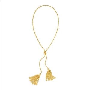 Lily Pulitzer Belle Tassel Necklace Mint Condition